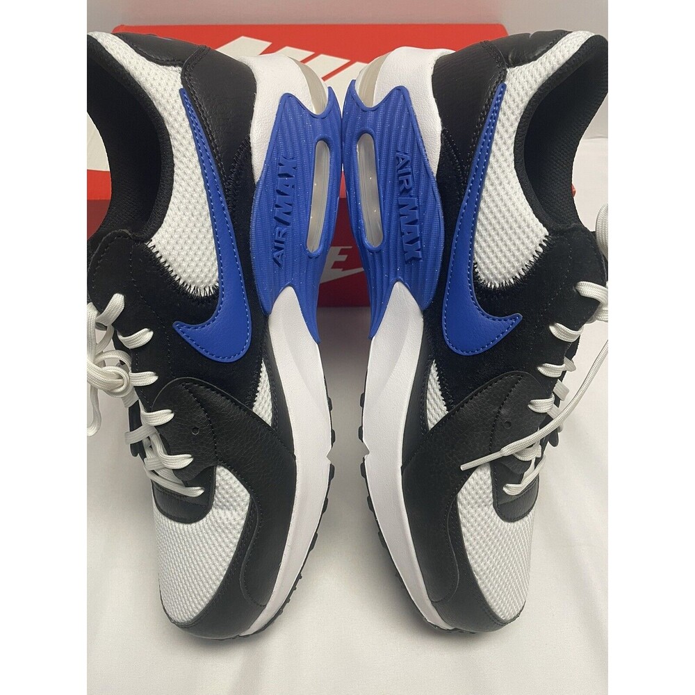 New NIKE Air Max Excee Size 11.5 Black / Blue/ White - Picture 5 of 12